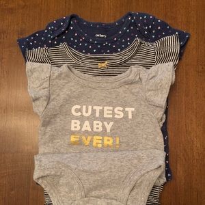 Infant Onesie’s Bundle of 3